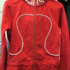 Lululemon red hoodie